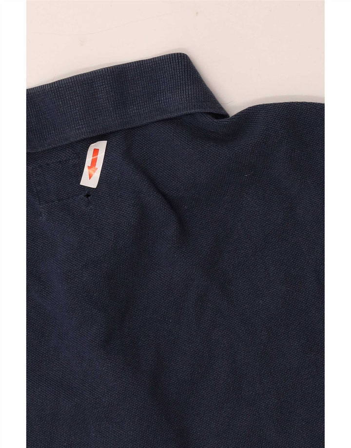 Levi's Mens Standard Polo Shirt Medium Navy Blue Cotton