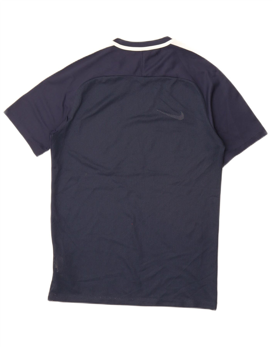 Nike Mens Dri Fit T-Shirt Top Small Navy Blue Polyester