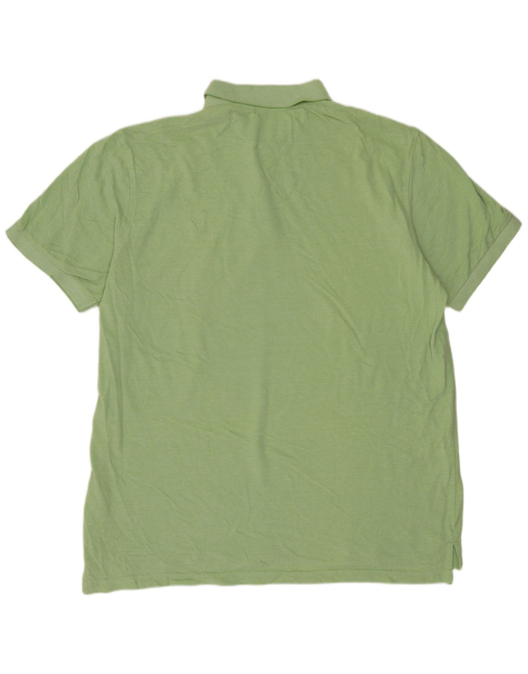 IZOD Mens Polo Shirt XL Green Cotton