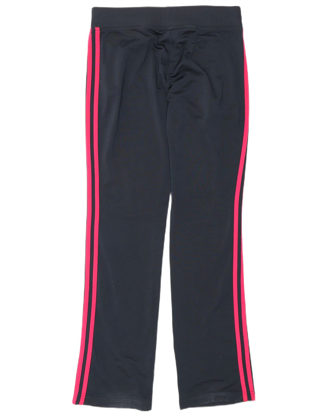 Pantaloni da tuta da donna Adidas UK 10 Small Blu Navy Poliestere