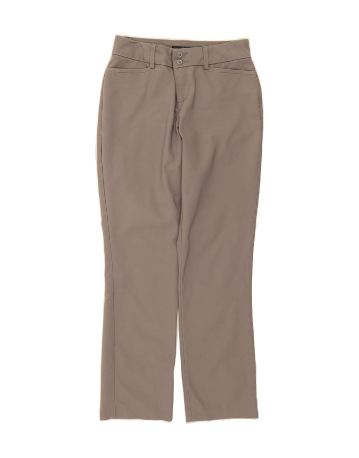 LEE Womens Regular Fit Mid Rise Casual Trousers US 6 Medium W29 L30 Grey Vintage Lee and Second-Hand Lee from Messina Hembry 
