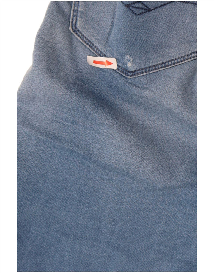 Replay Mens Denim Shorts W32 Medium Blue Cotton