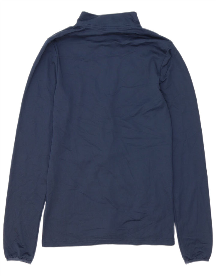 NIKE Mens Dri Fit Tracksuit Top Jacket XS Navy Blue