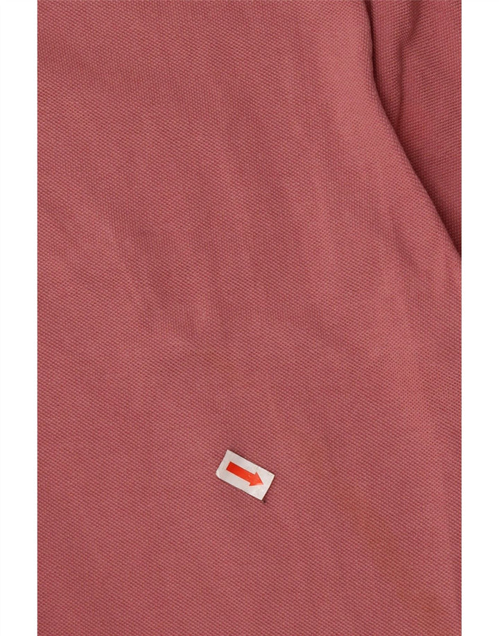 CREW CLOTHING Mens Polo Shirt Medium Pink Cotton