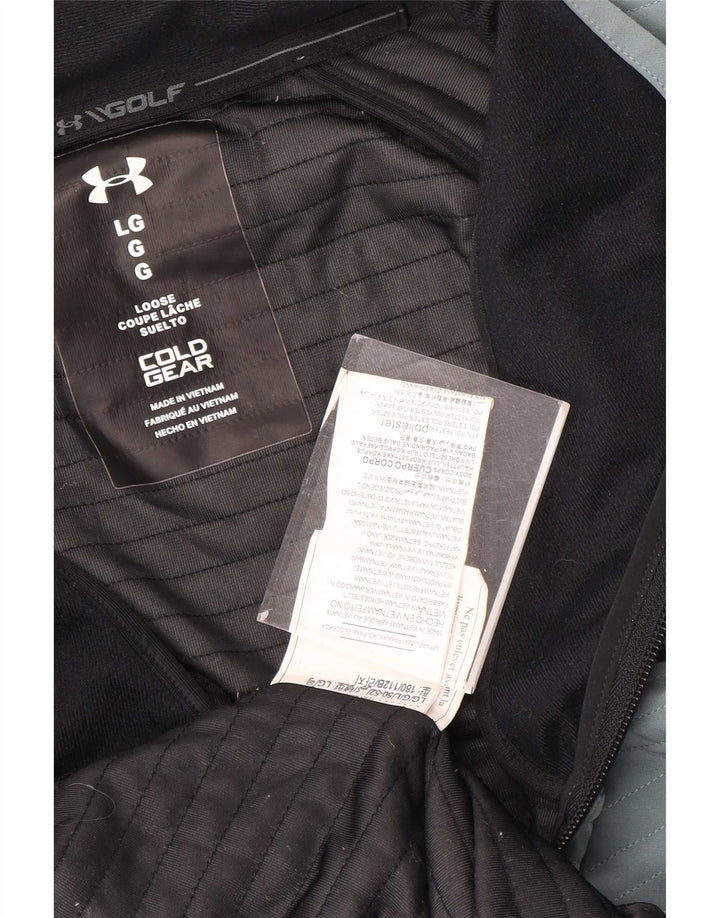 Under Armour Veste de survêtement Cold Gear Homme Gris Taille L Polyester