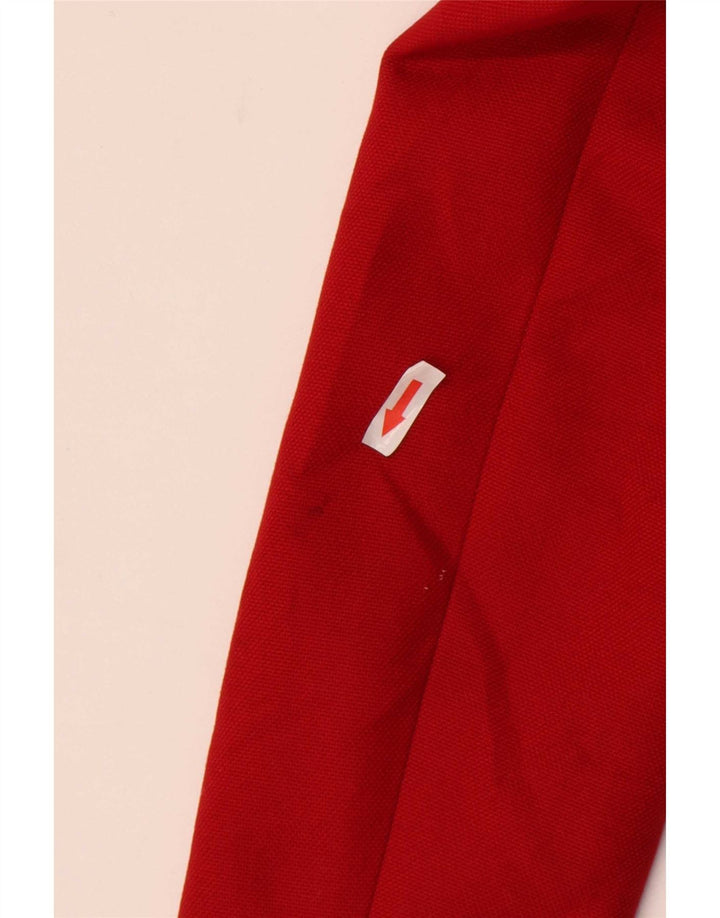 Zara Womens Double Breasted Blazer Jacket UK 14 Large Red