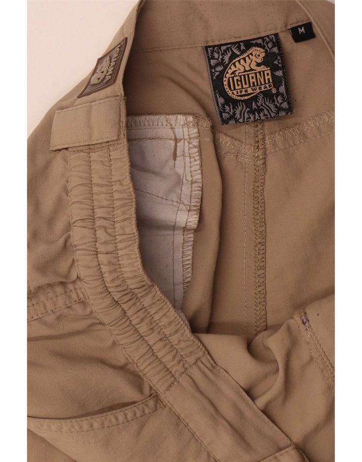 Iguana Ανδρικό ίσιο παντελόνι Cargo Medium Beige Polyamide
