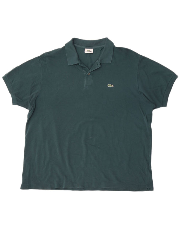 Męska koszulka polo Lacoste, rozmiar 8, 3XL, zielona bawełna