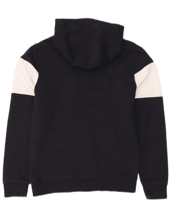 Tommy Hilfiger Kapuzenpullover mit Grafik für Jungen, 11–12 Jahre, Marineblau, Farbblock