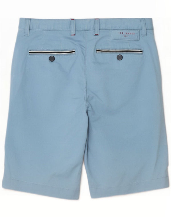 Ted Baker Męskie spodenki Chino Small W30 Blue Lyocell