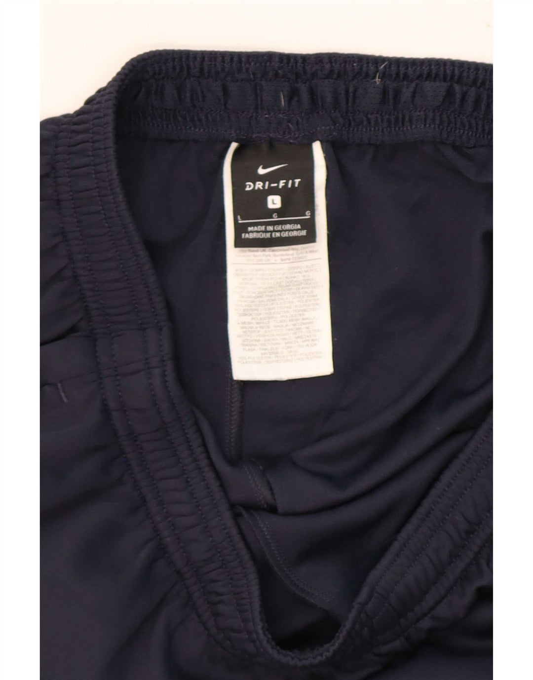 Nike Pantalon de survêtement Dri Fit pour homme Large en polyester color block bleu marine