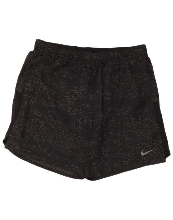 Pantaloncini sportivi Nike Dri Fit da uomo di grandi dimensioni neri mimetici
