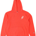 CHAMPION Mens Hoodie Jumper Medium Red Cotton