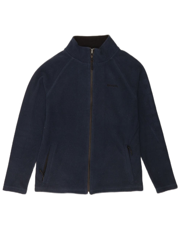 Giacca in pile da donna Bench UK 10 Small Poliestere blu navy