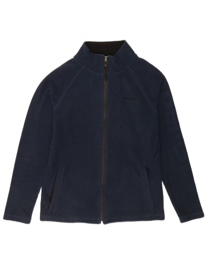 Giacca in pile da donna Bench UK 10 Small Poliestere blu navy