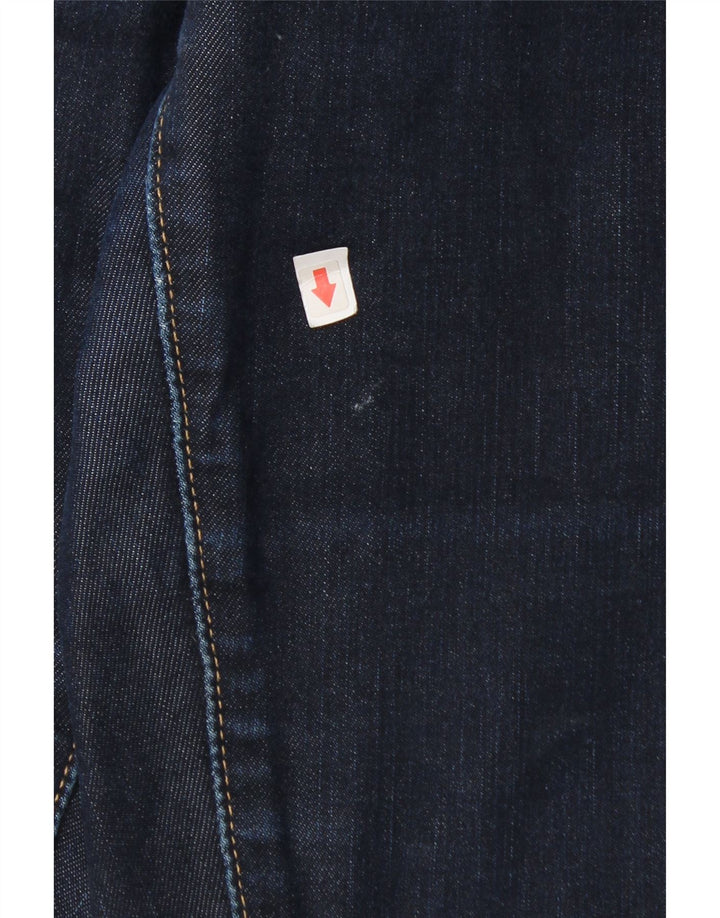 Levi's Damen Slim Jeans W31 L27 Marineblaue Baumwolle