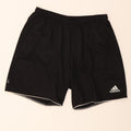 Adidas Herre Climalite Sportshorts Store sortstribede polyester