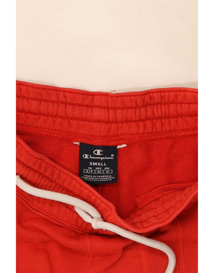 Champion Mens Graphic Sport Shorts Small  Red Colourblock