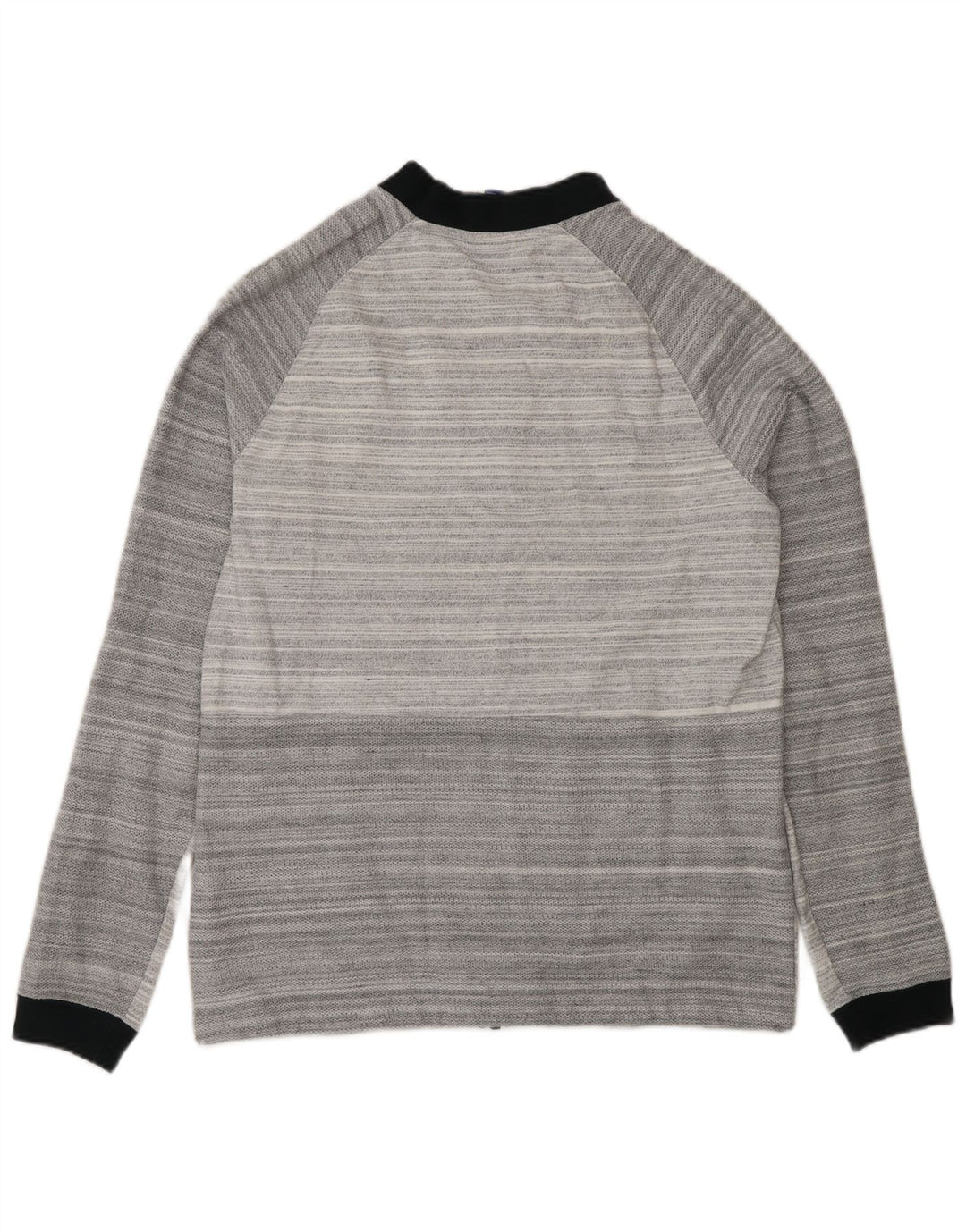 Nike Femme Coupe Régulière Survêtement Top Veste Gris Moyen Rayé Coton