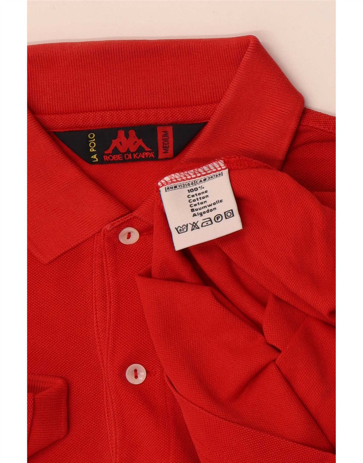 Kappa Polo Homme Rouge Moyen Coton