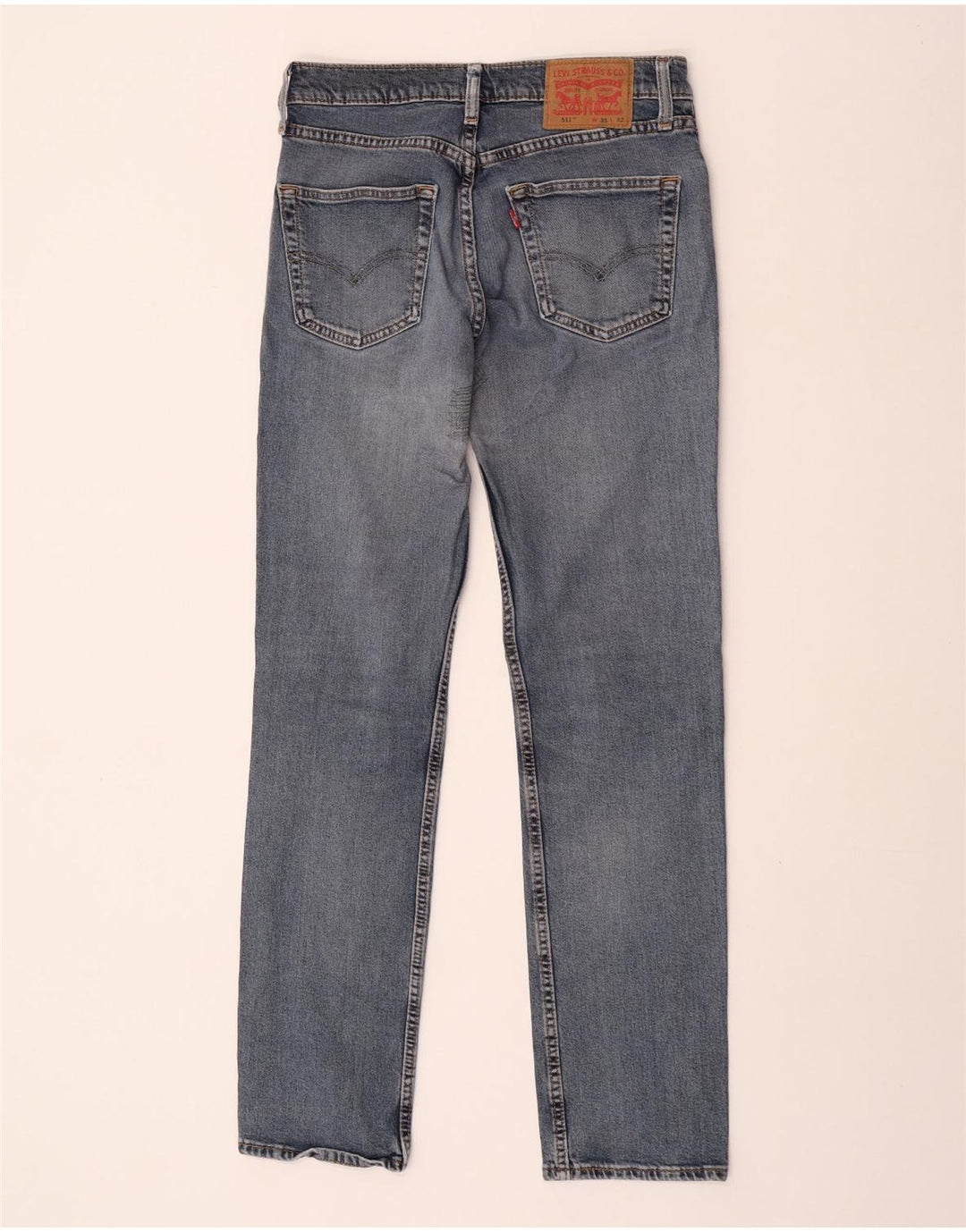 Levi's Mens 511 Slim Jeans W31 L32 Blue Cotton