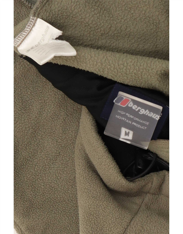 Berghaus Gilet polaire pour femme UK 44 Medium Kaki Polyester