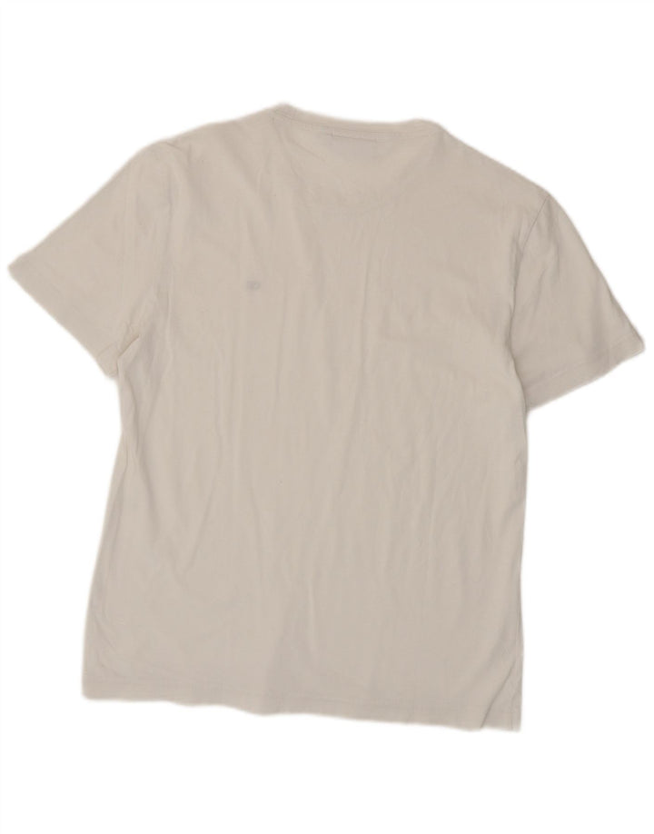 Calvin Klein Mens T-Shirt Top Medium White
