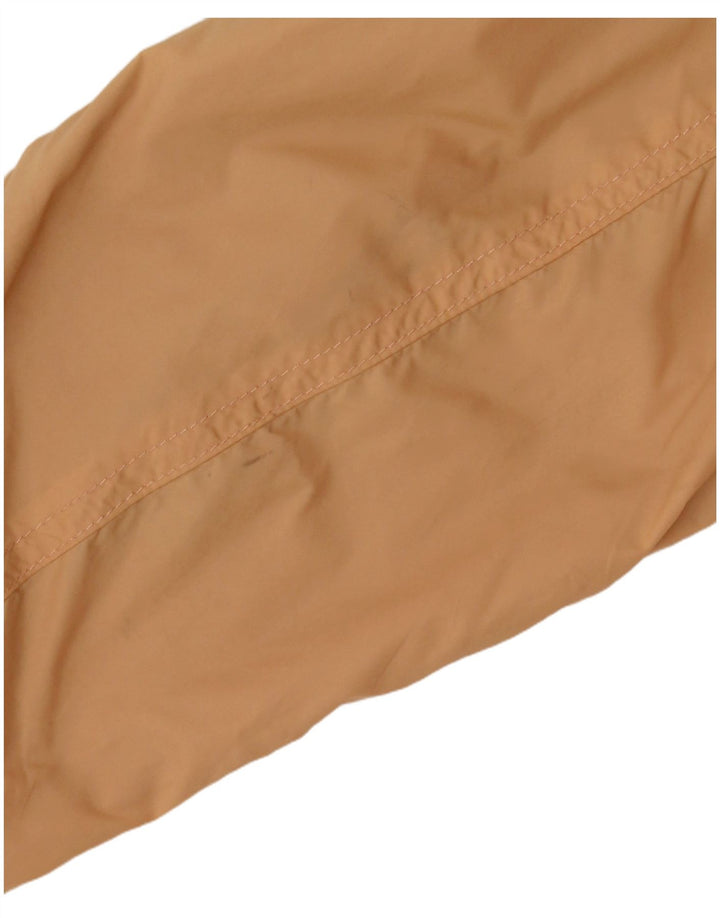 Zu Elements Womens Crop Bomber Jacket UK 10 Small Beige Polyamide