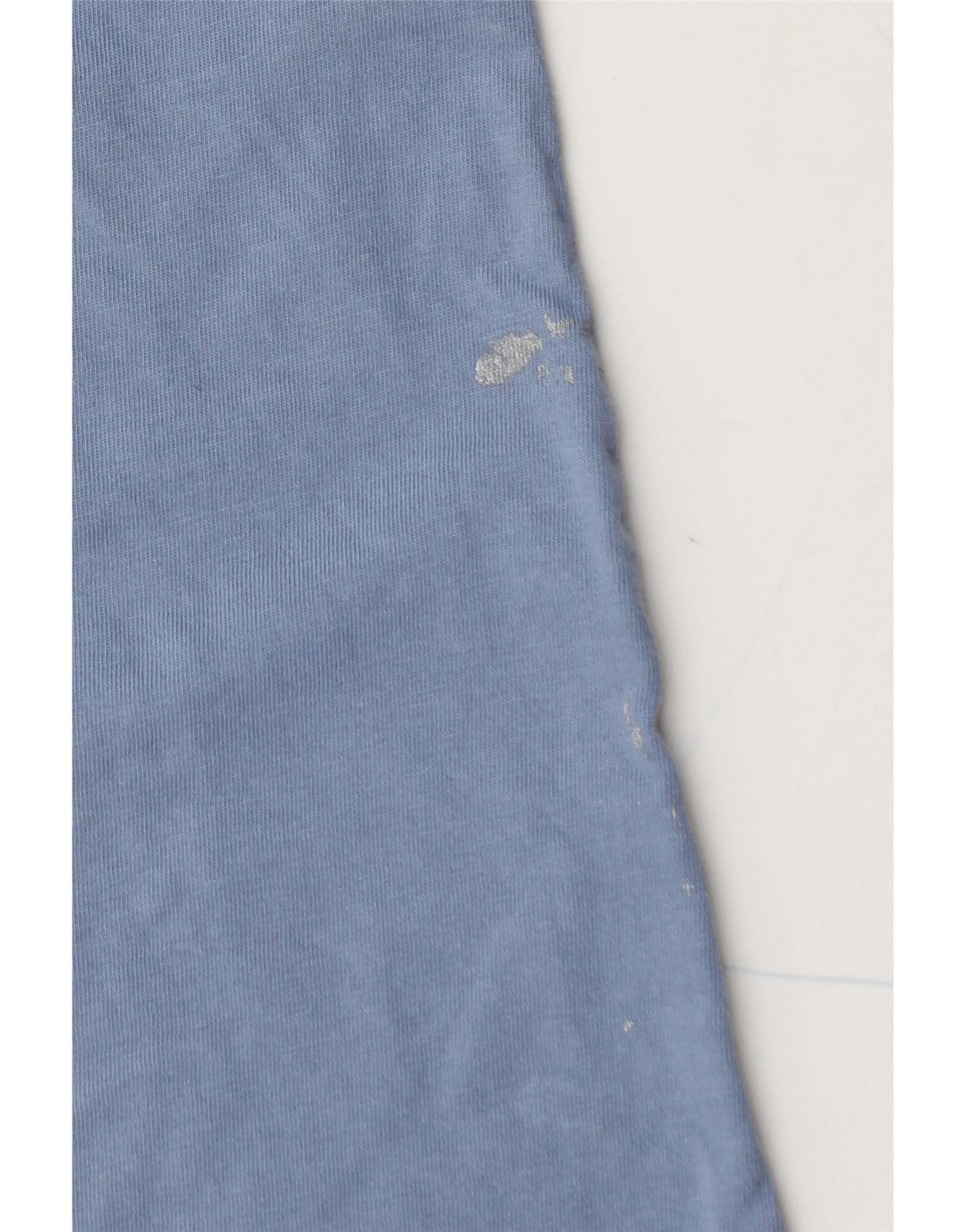 LEVI'S Womens Graphic T-Shirt Top UK 14 Medium Blue Cotton Vintage Levi's and Second-Hand Levi's from Messina Hembry 