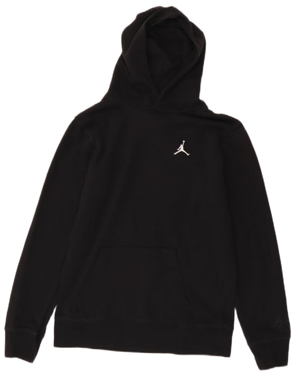 Jordan Jungen Kapuzenpullover, 13–14 Jahre, XL, schwarze Baumwolle