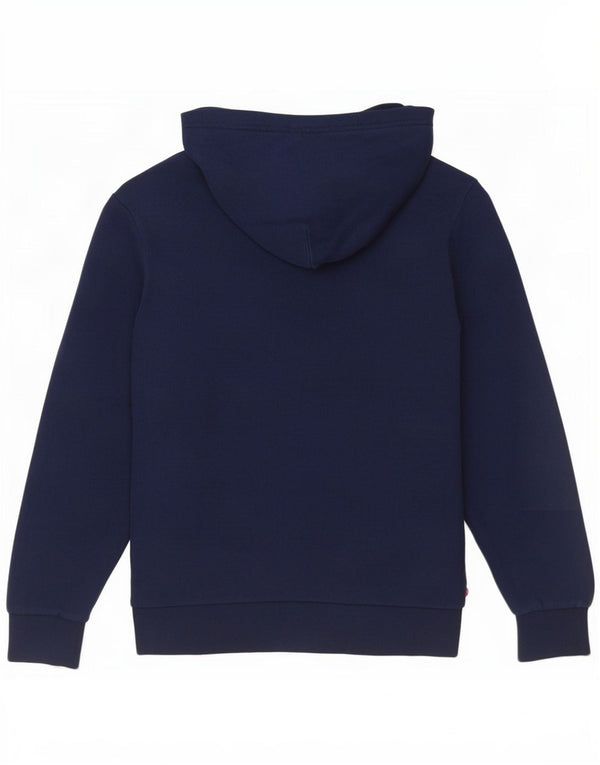 Maglione con cappuccio grafico dalla vestibilità standard da uomo Levi's piccolo in cotone blu navy