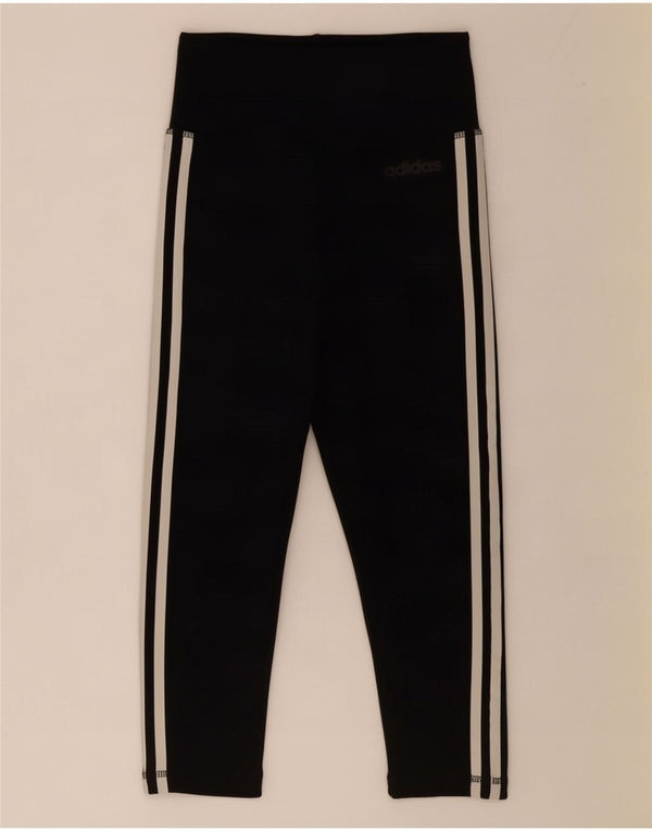 Leggings Adidas Climalite Capri da donna UK 4/6 XS poliestere nero