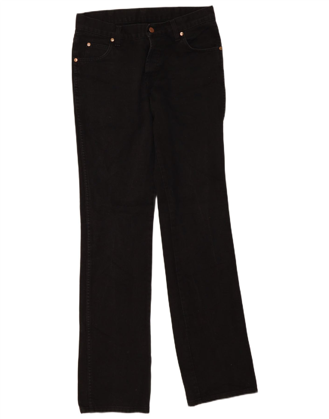 Wrangler Mens Evolution Straight Jeans W32 L36 fekete pamut