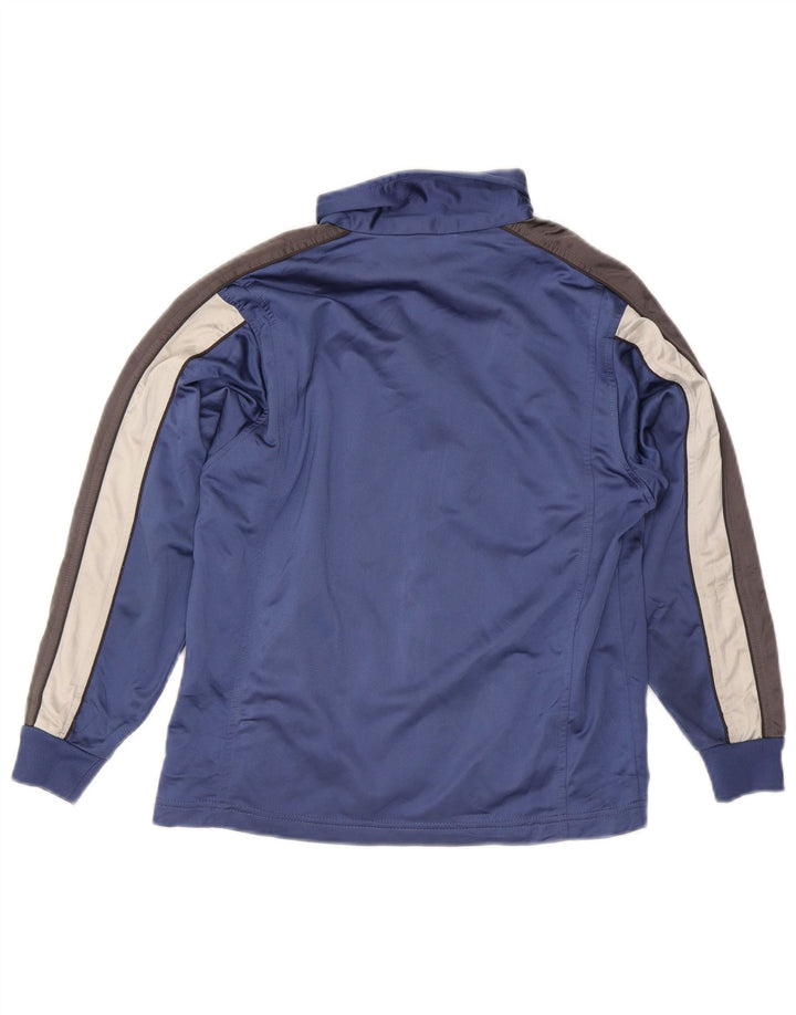 Giacca da tuta da ragazzo Kappa 9-10 anni Large Blu Poliestere Colourblock