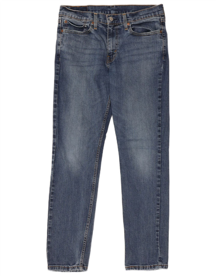 Мужские прямые джинсы Levi's W31 L30 синие, хлопок