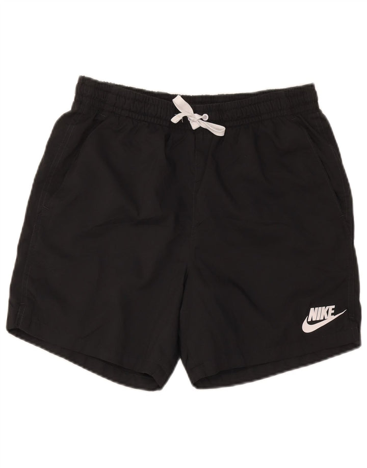 Męskie spodenki kąpielowe Nike, średni czarny poliester