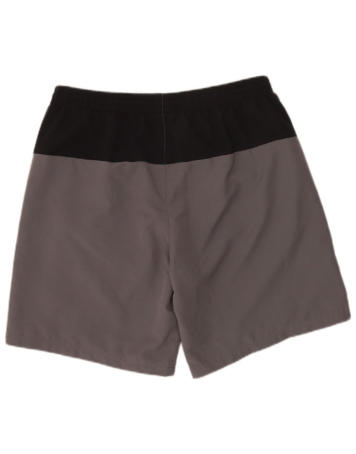 Adidas Mens Sport Shorts Large Grey Colourblock Polyester