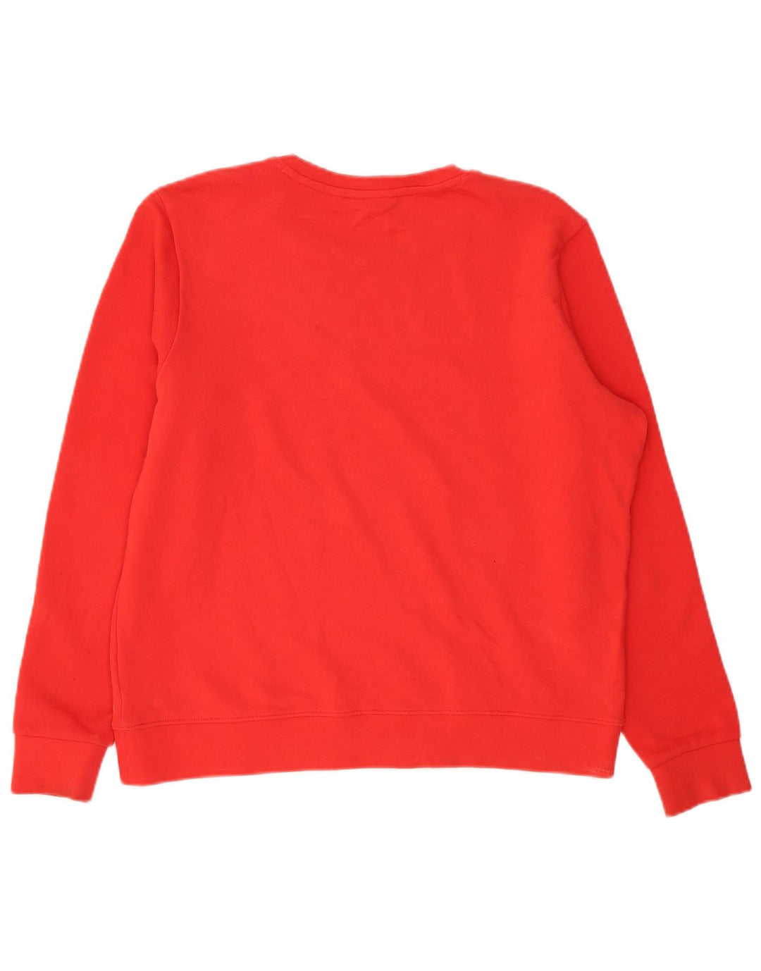 Wrangler Mens Sweatshirt Jumper Large Red Cotton