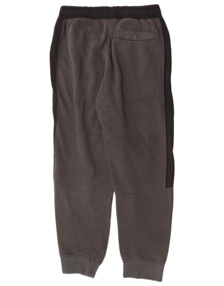 Nike Mens Tracksuit Trousers Joggers Medium  Grey Colourblock Cotton