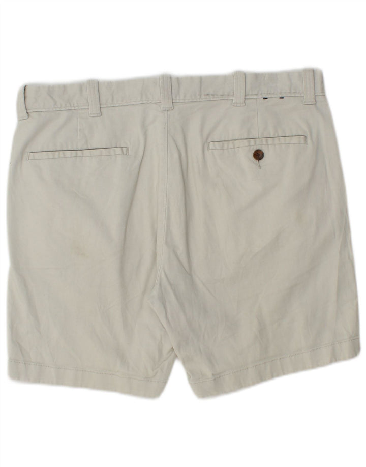 J. CREW Chino Shorts til mænd W33 mellemgrå bomuld