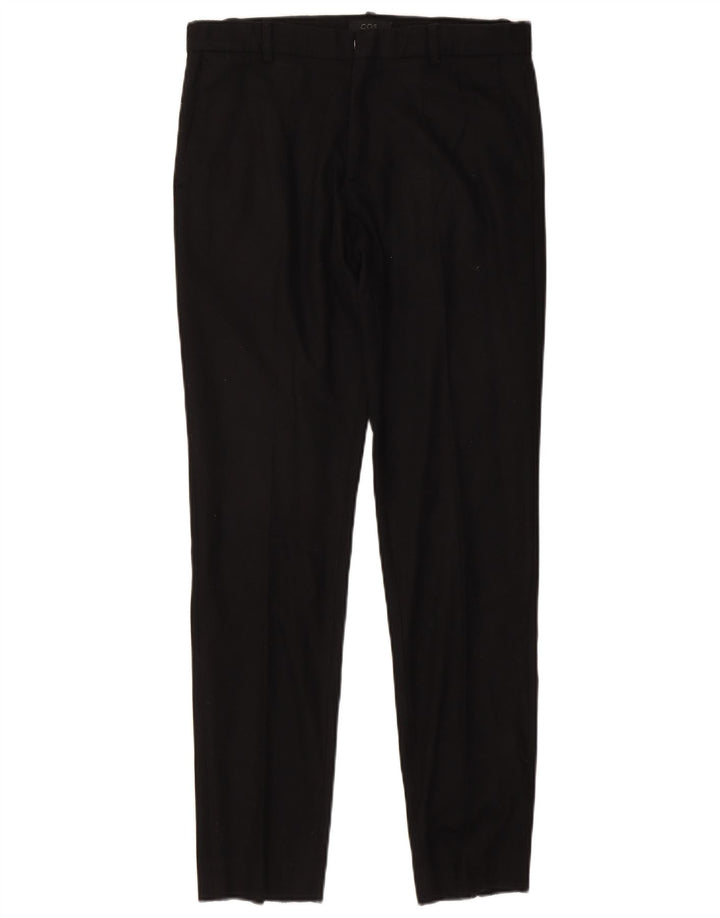 Cos Womens Slim Chino Trousers W30 L32 Black