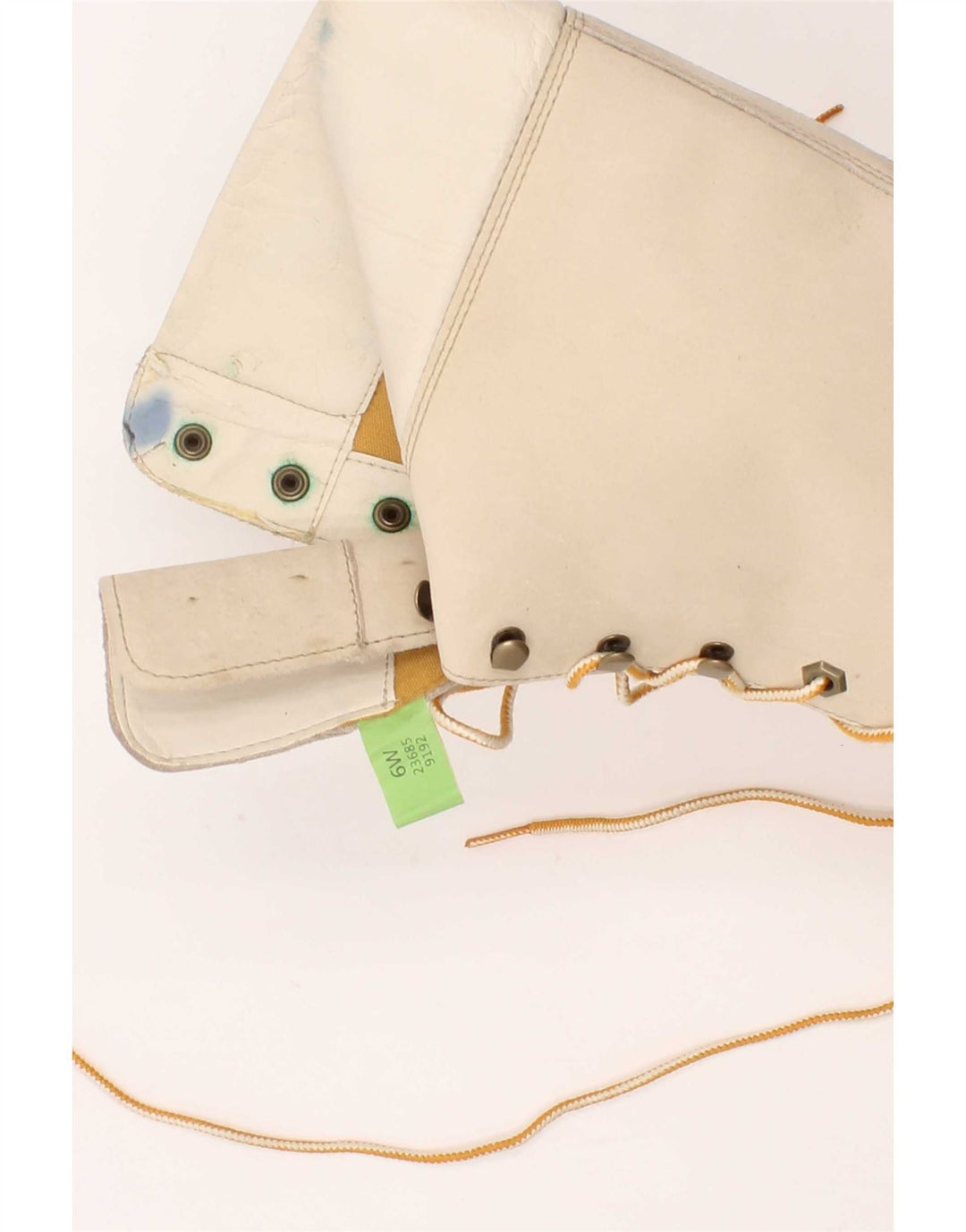 Timberland Womens Leather Knee High Boots UK Size 6 Beige Leather