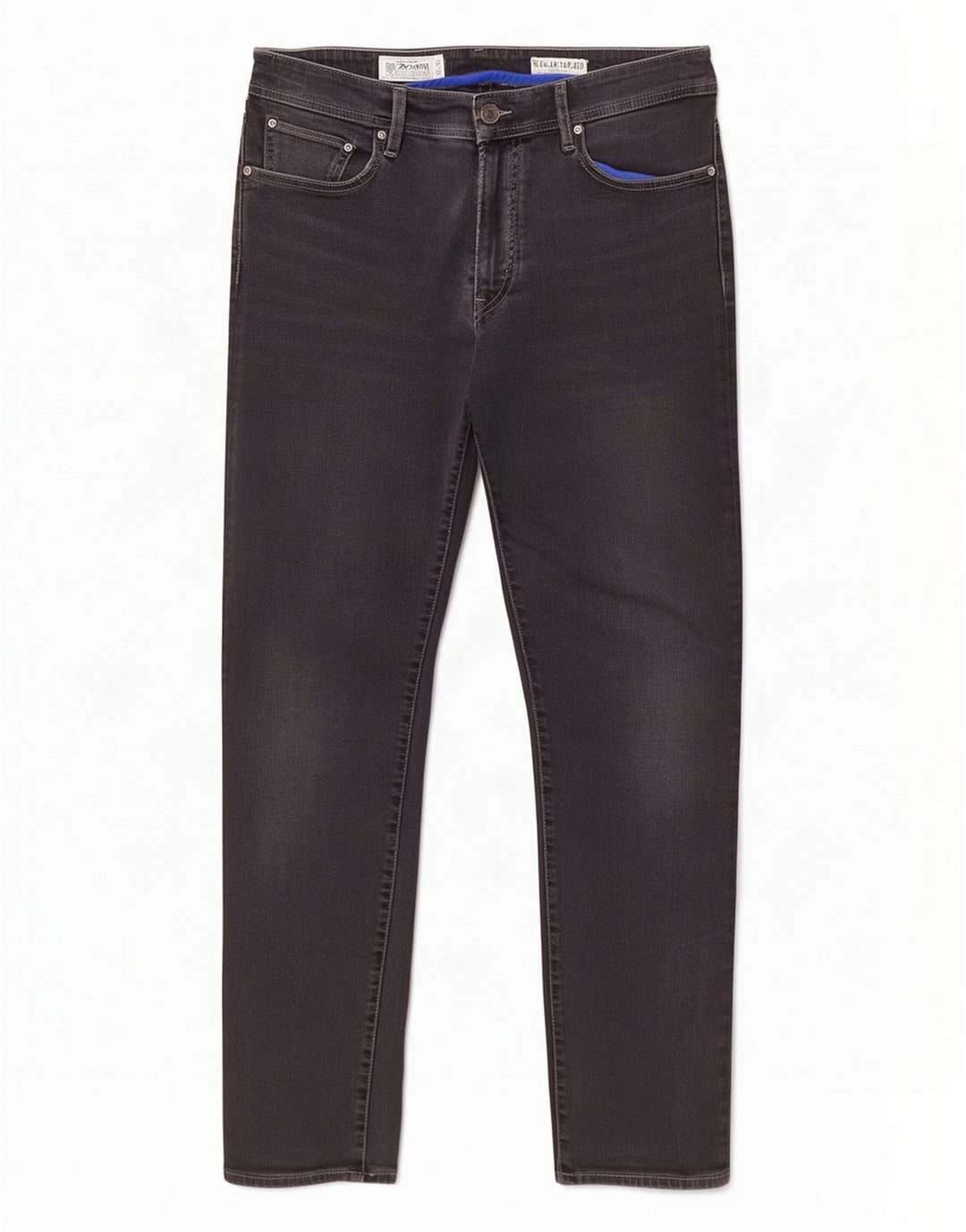 Marlboro Classics Mens Regular Tapered Jeans W36 L34 Black Cotton