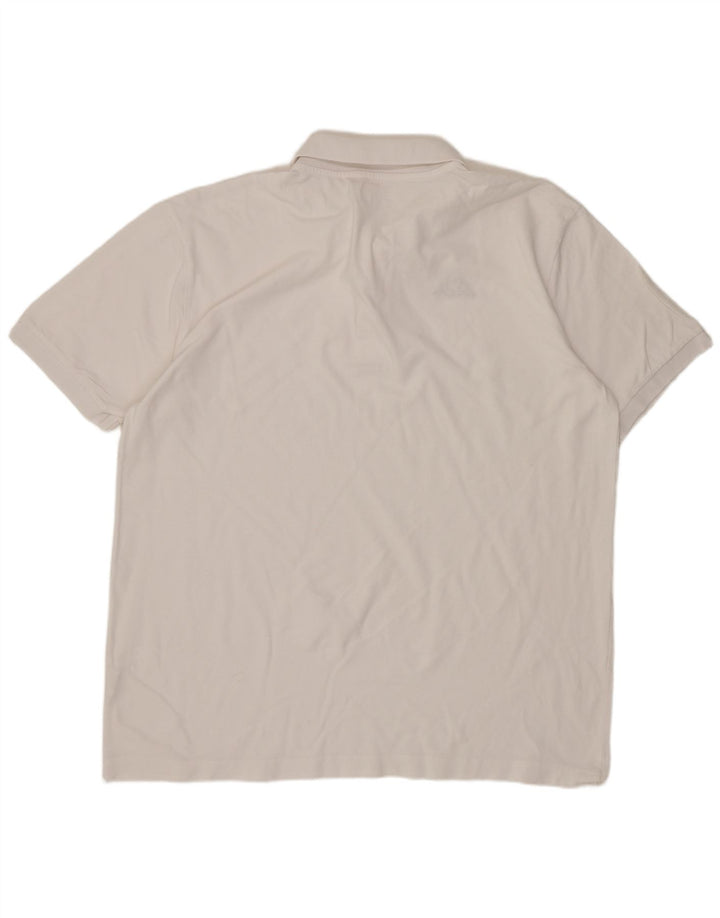 KAPPA Mens Polo Shirt 3XL White Cotton