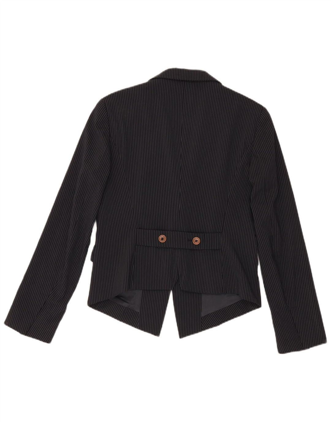 Max & Co. Γυναικείο μπουφάν blazer 2 κουμπιών UK 14 Large Black Pinstripe