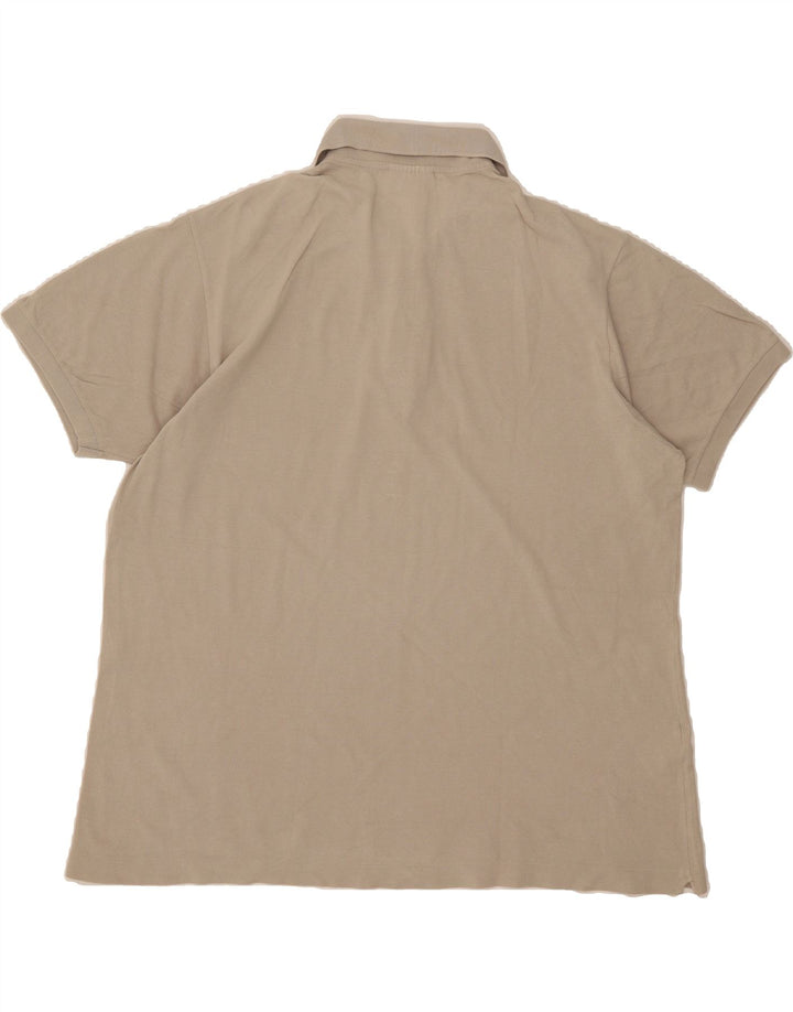 LACOSTE Mens Polo Shirt Size 7 2XL Grey Cotton Vintage Lacoste and Second-Hand Lacoste from Messina Hembry 