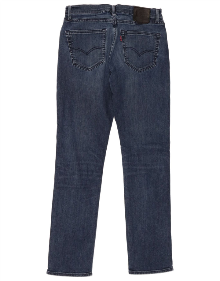LEVI'S Herren Straight Jeans W32 L32 Blaue Baumwolle