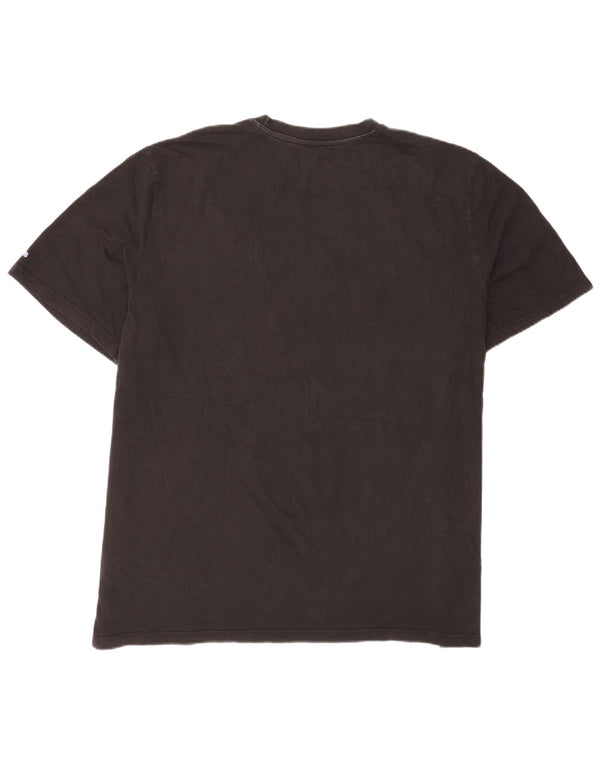 Adidas Herre Grafisk T-Shirt Top 2XL Sort Bomuld