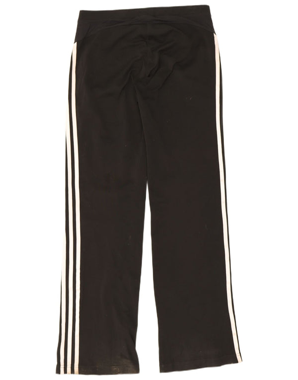 Adidas Damen Leggings UK 10 Small Schwarz Polyester