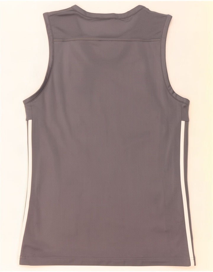 Adidas Mens Colete Top Pequeno Cinza